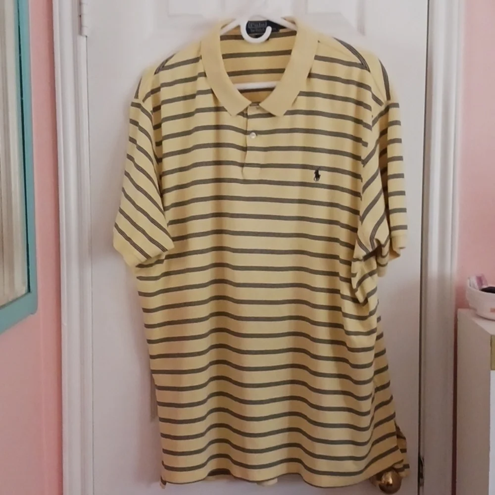 POLO BY RALPH LAUREN STRIPED POLO
